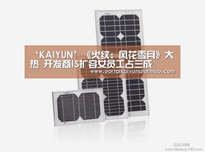 ‘KAIYUN’《火纹:风花雪月》大热 开发商IS扩容女员工占三成(图3) 开云官网